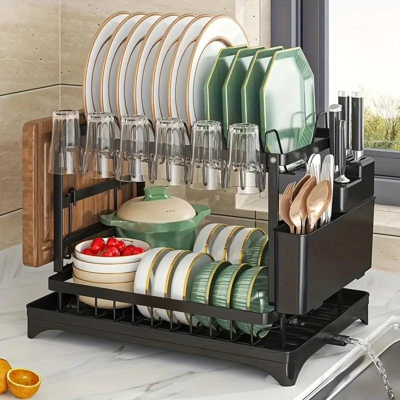 Kitchen bowl rack, drain rack
