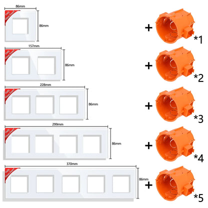 Bingoelec White Light Touch Switch
