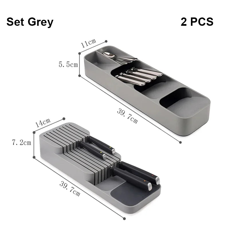 Kitchen Drawer Knife And Fork Shelfs