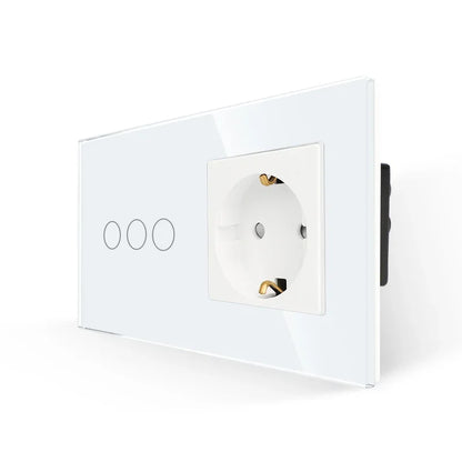 Bingoelec White Light Touch Switch