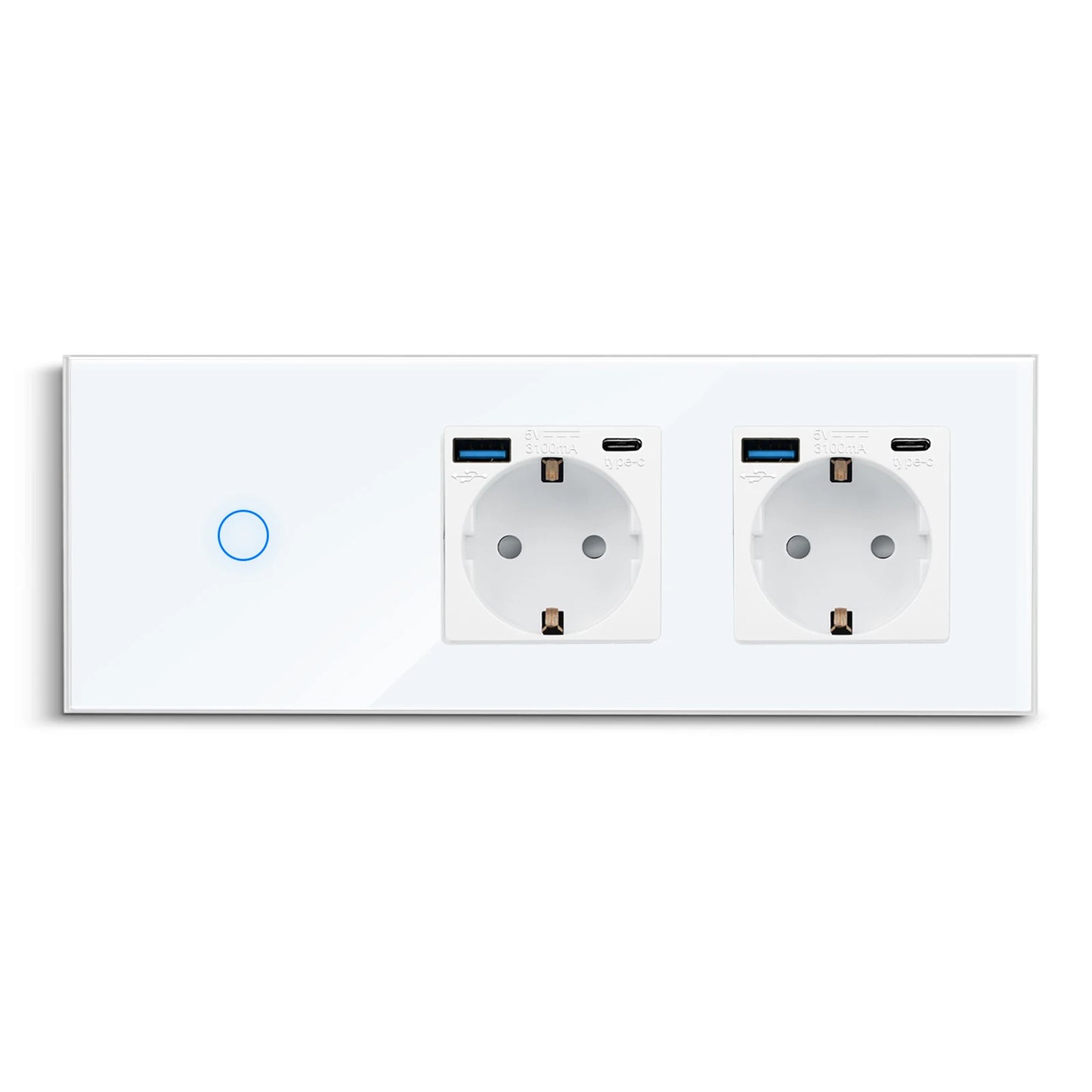 Bingoelec White Light Touch Switch