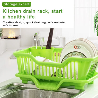 Kitchen Drainage Rack With Drainer Board