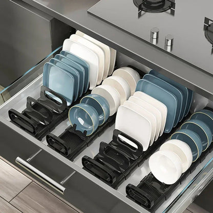 Cabinet Dish Storage Rack Drawer