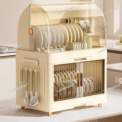 Kitchen Bowl Rack, Tableware Storage Box