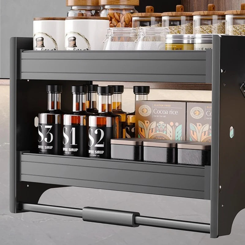 Kitchen Lifting Basket Cabinet Up and Down