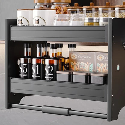 Kitchen Lifting Basket Cabinet Up and Down