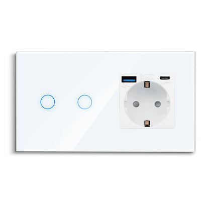 Bingoelec White Light Touch Switch