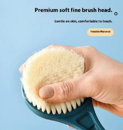 Bathroom Body Brush Kit with Long Handle