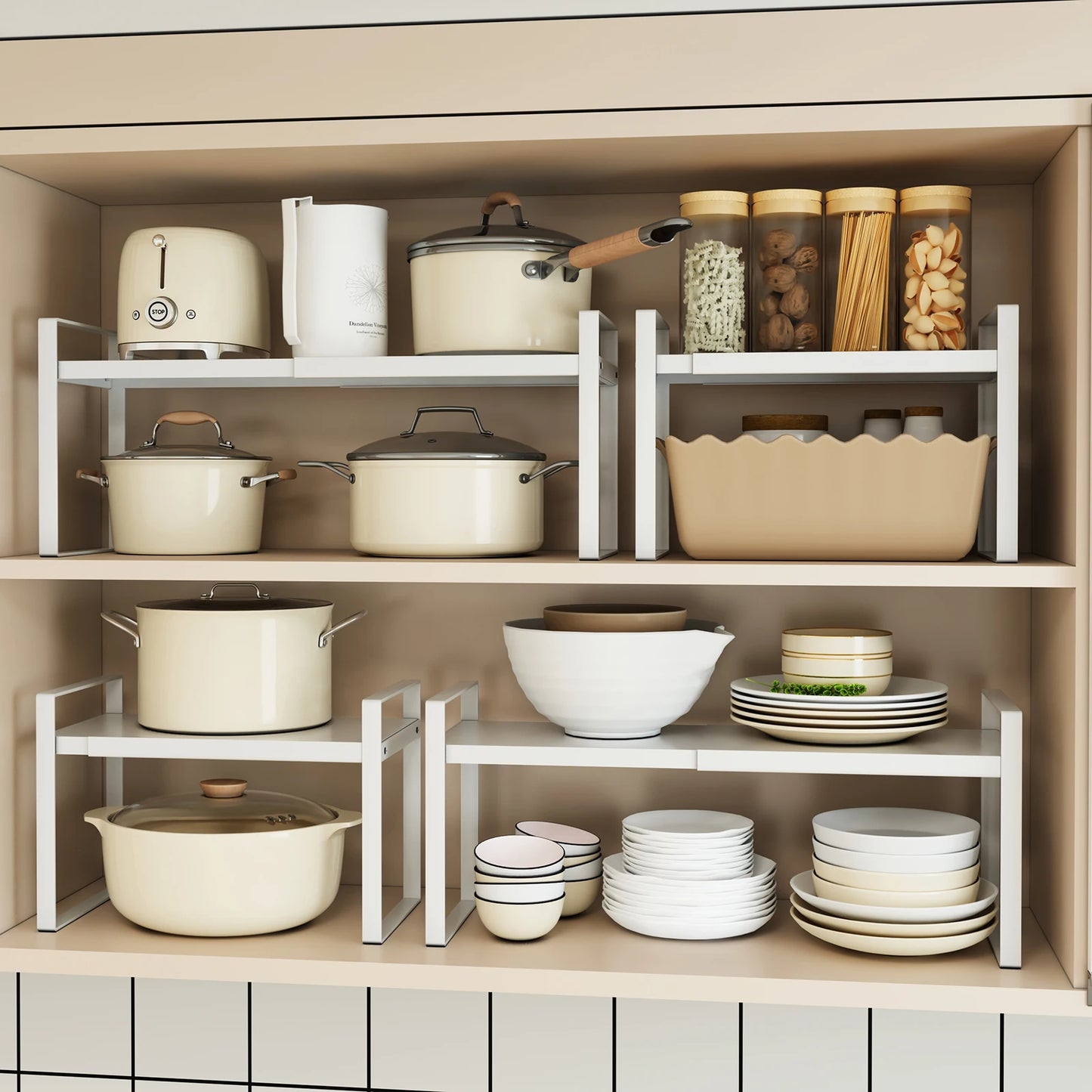 Kitchen Storage Rack under the Sink,