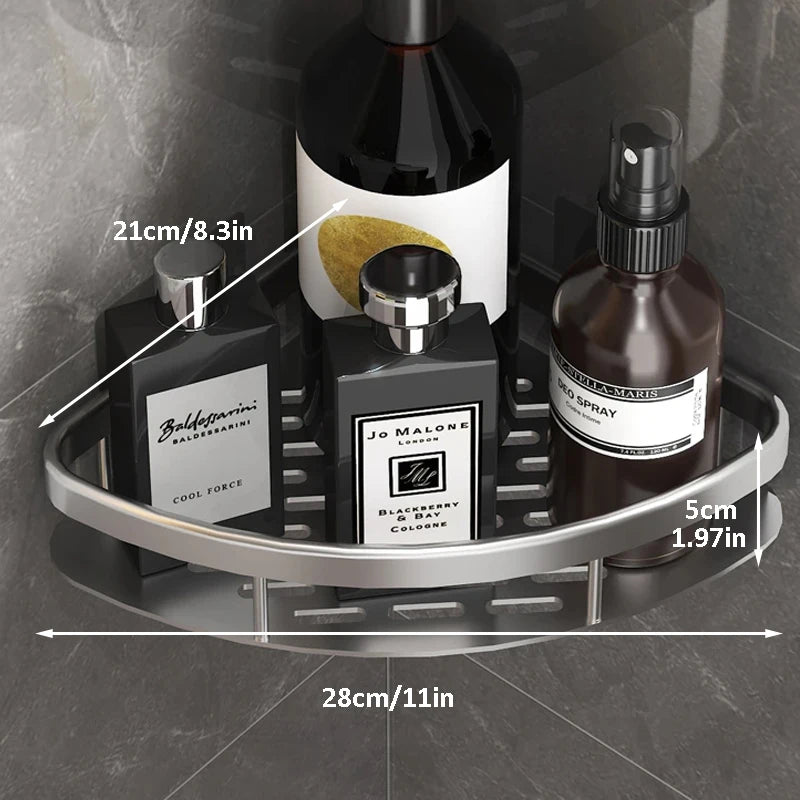 Bathroom Storage Rack No Drill