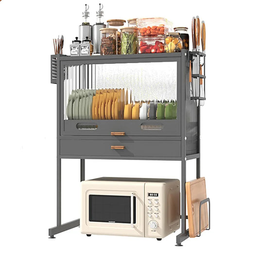 Kitchen Microwave Storage Rack
