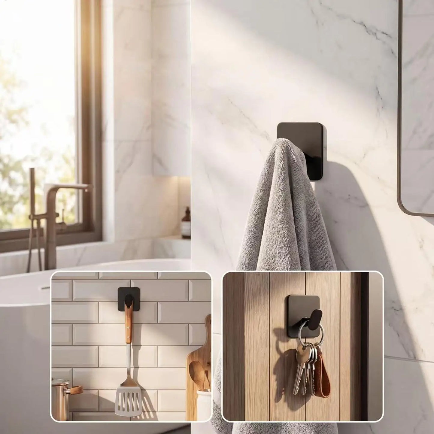 Bathroom towel hooks Stainless Steel