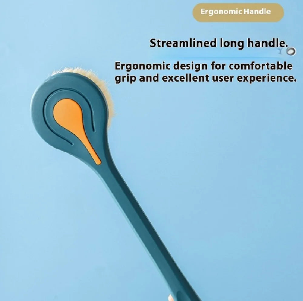Bathroom Body Brush Kit with Long Handle