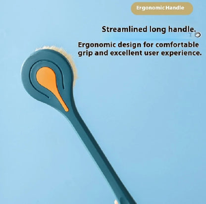 Bathroom Body Brush Kit with Long Handle