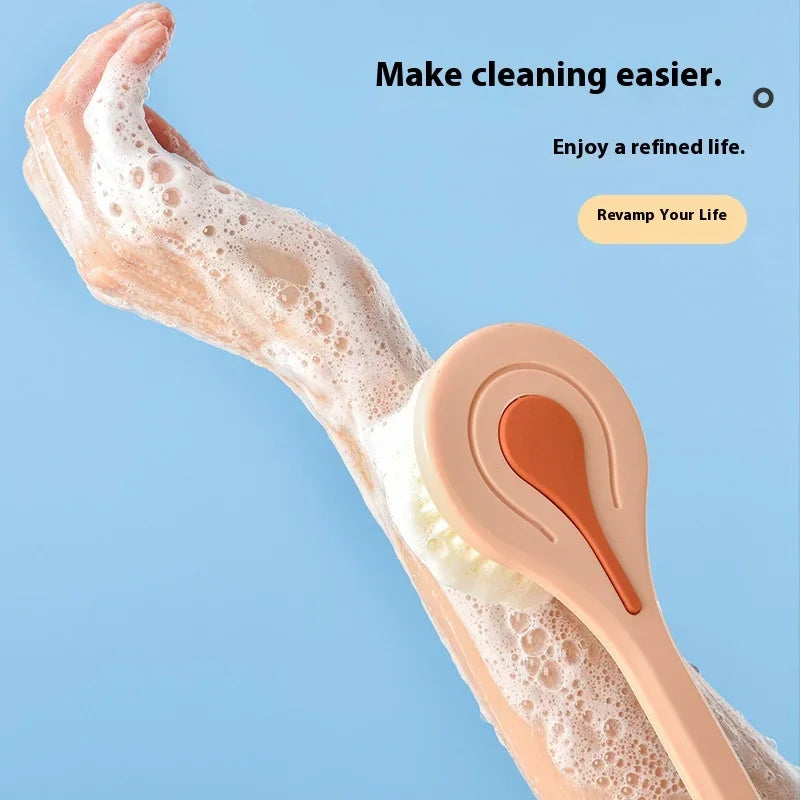 Bathroom Body Brush Kit with Long Handle