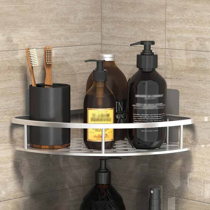 Bathroom Storage Rack No Drill