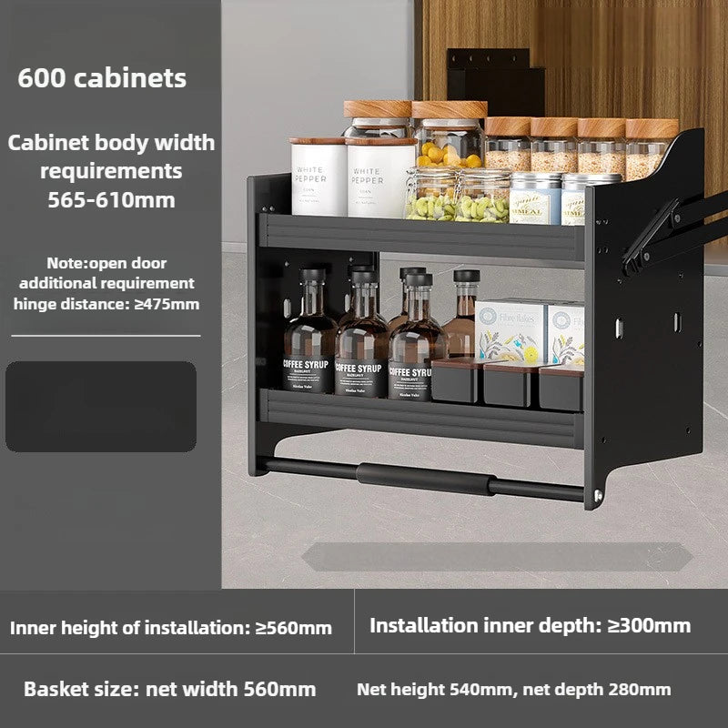 Kitchen Lifting Basket Cabinet Up and Down