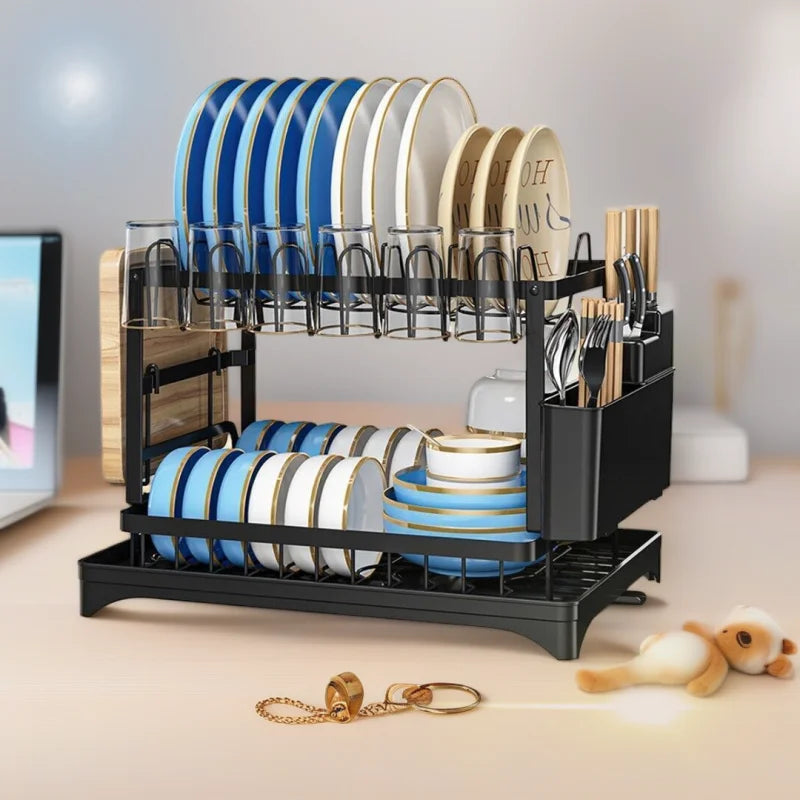 Kitchen bowl rack, drain rack