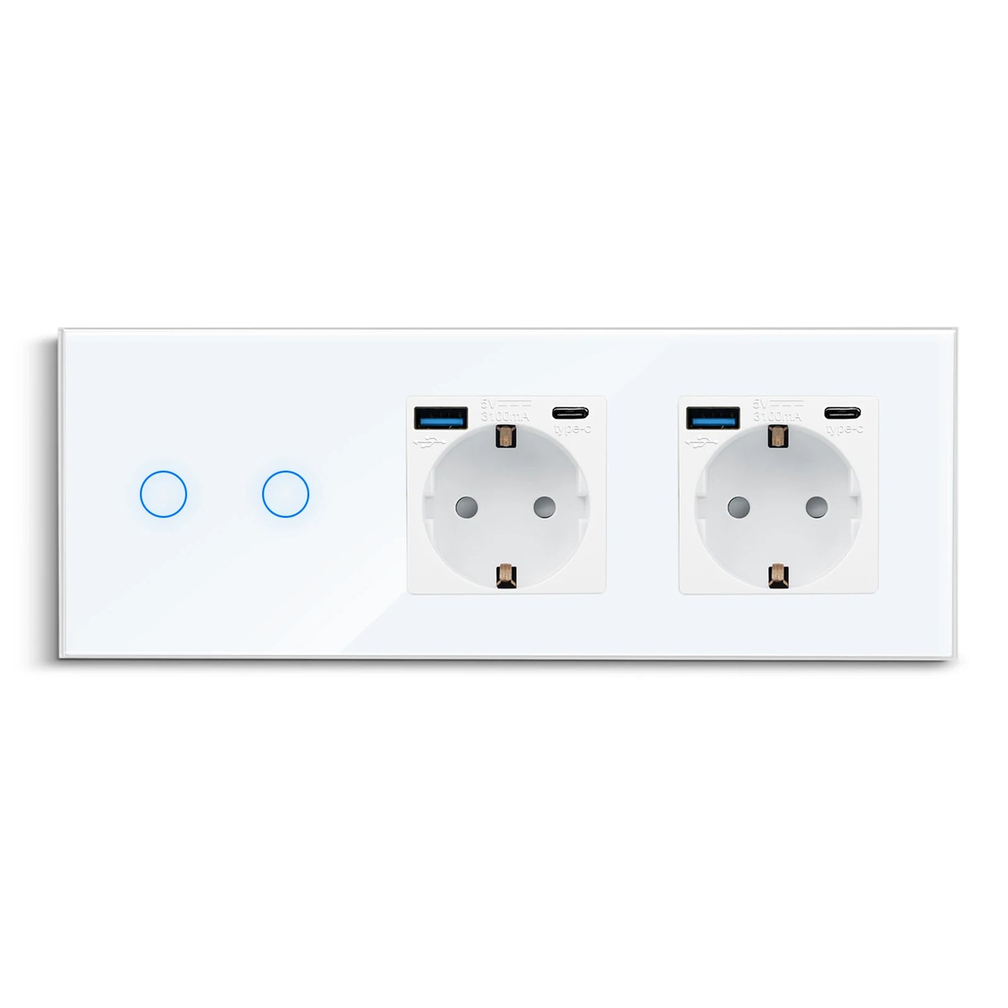 Bingoelec White Light Touch Switch