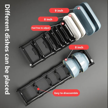 Cabinet Dish Storage Rack Drawer