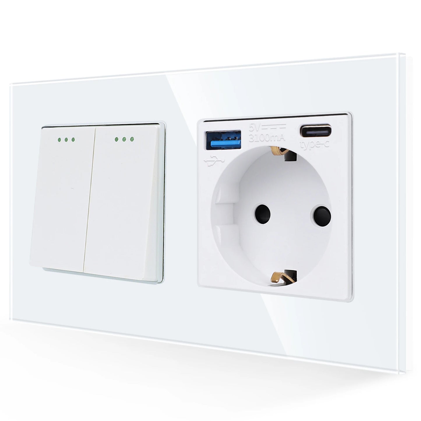 Bingoelec White Light Touch Switch