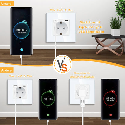 Bingoelec White Light Touch Switch