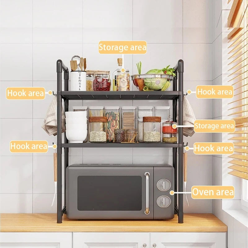 Kitchen Multi Purpose Storage Rack