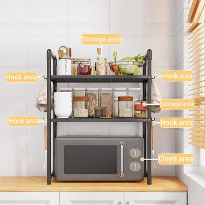 Kitchen Multi Purpose Storage Rack