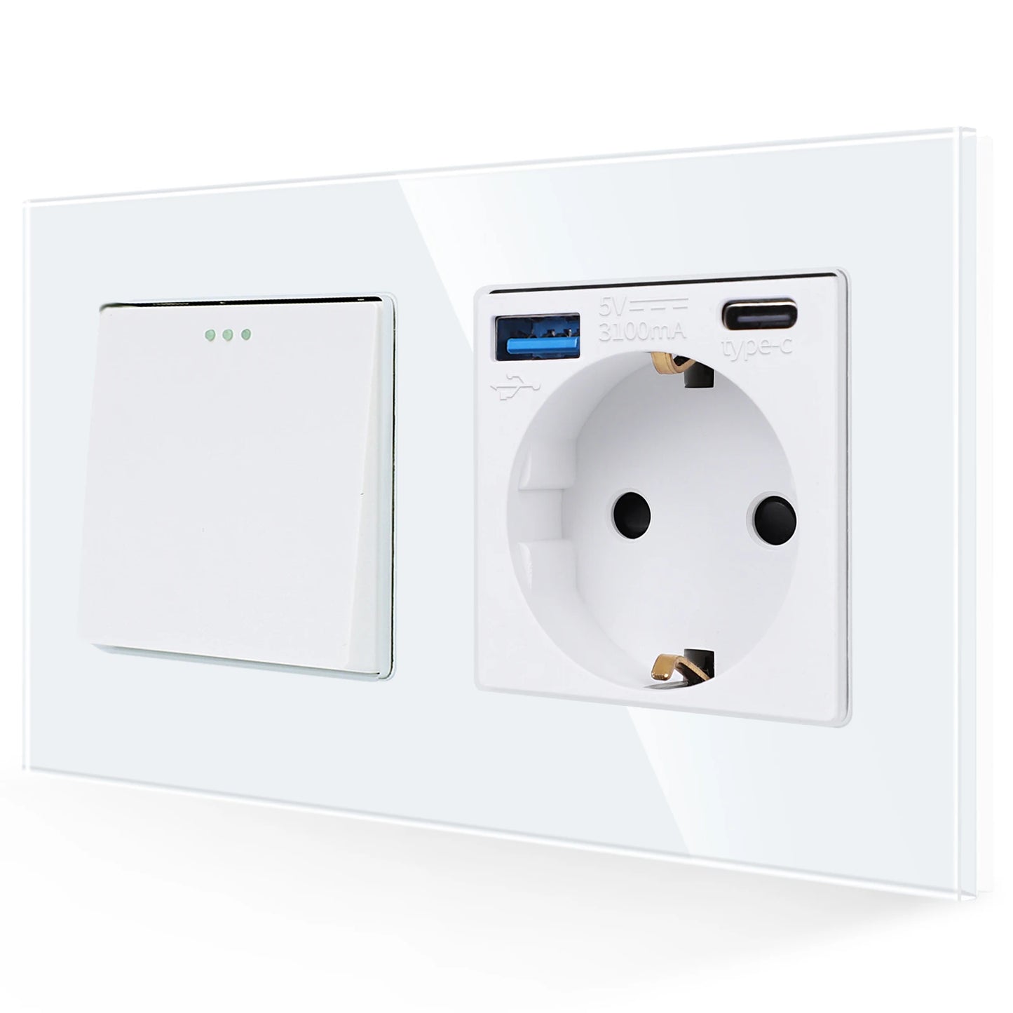 Bingoelec White Light Touch Switch