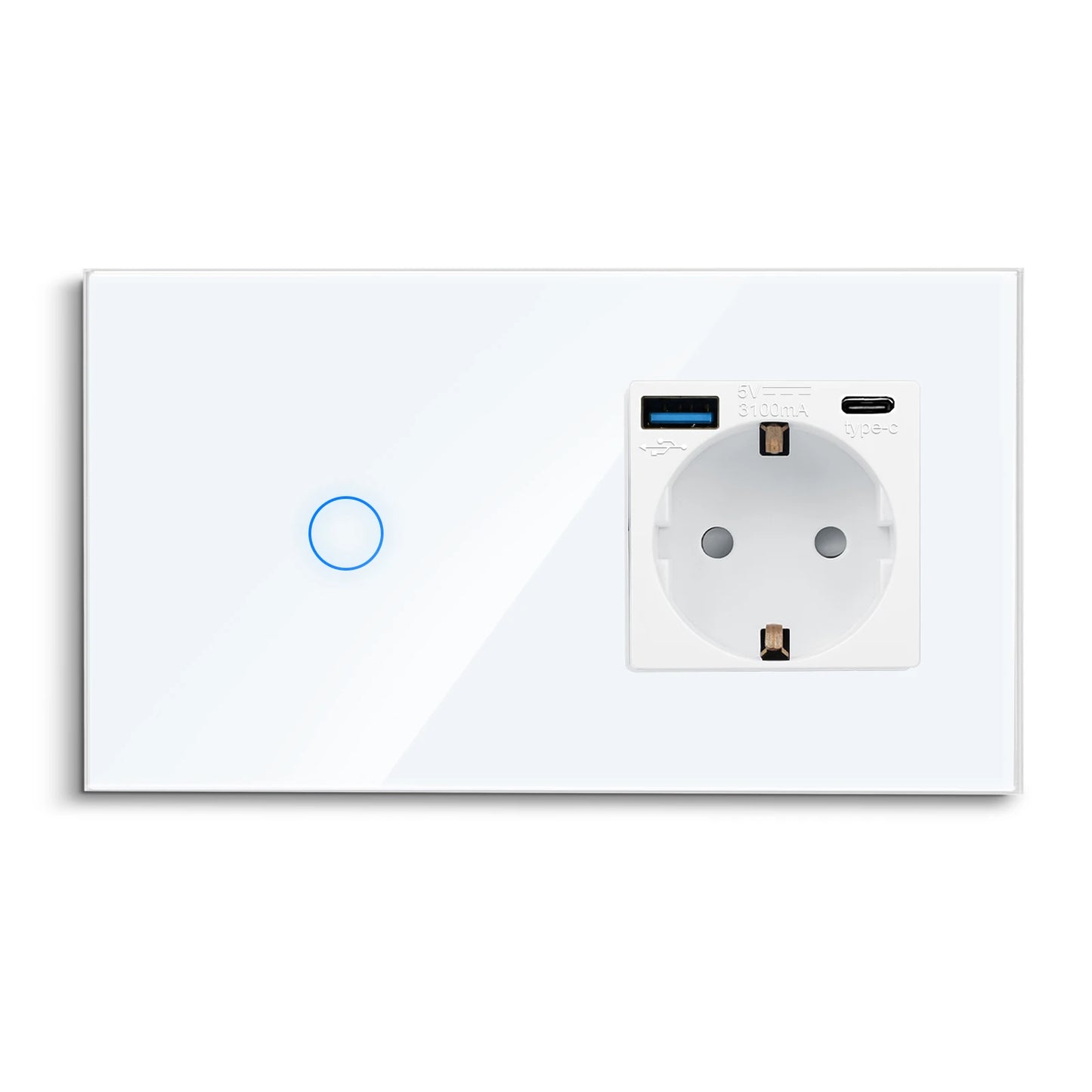 Bingoelec White Light Touch Switch
